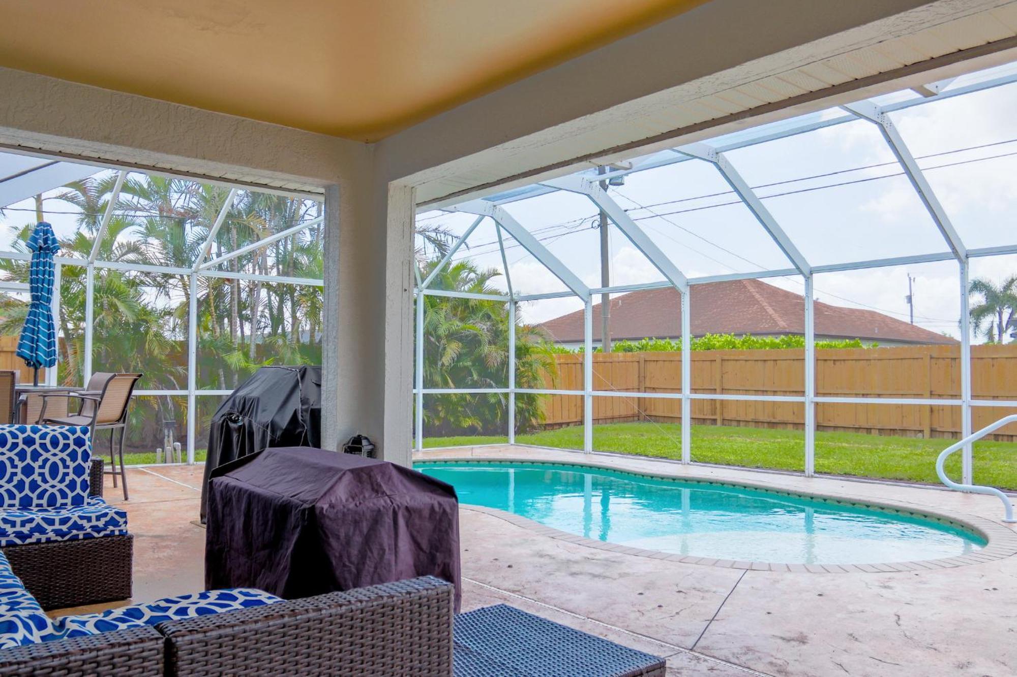 Beautiful Pool Home With Sleeping For 8 For Lovelypeople Cape Coral Zewnętrze zdjęcie